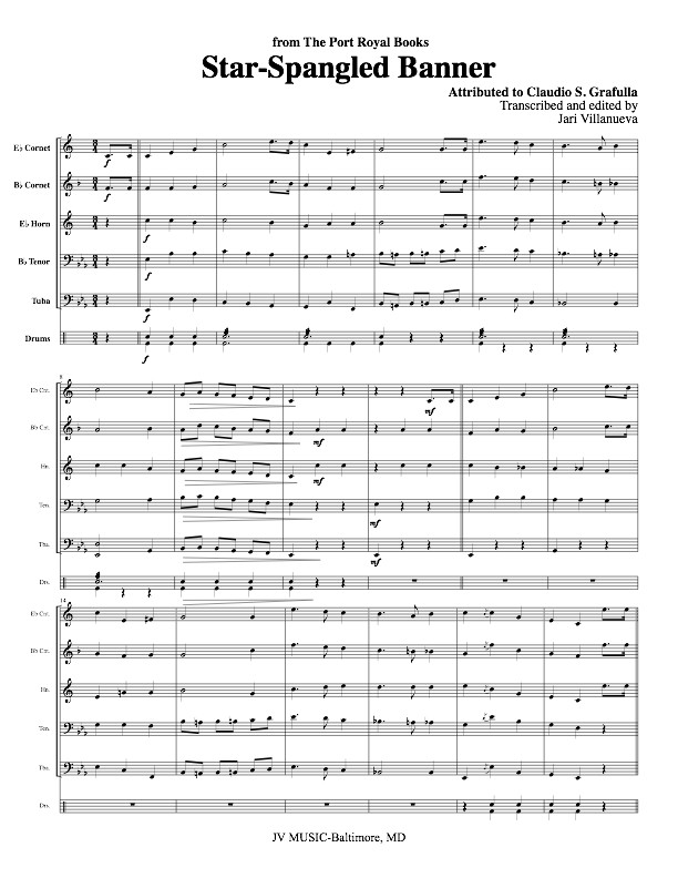 The Star-Spangled Banner-Civil War Version