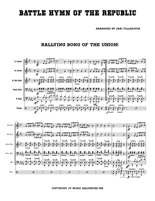 Battle Hymn of the Republic Civil War Band