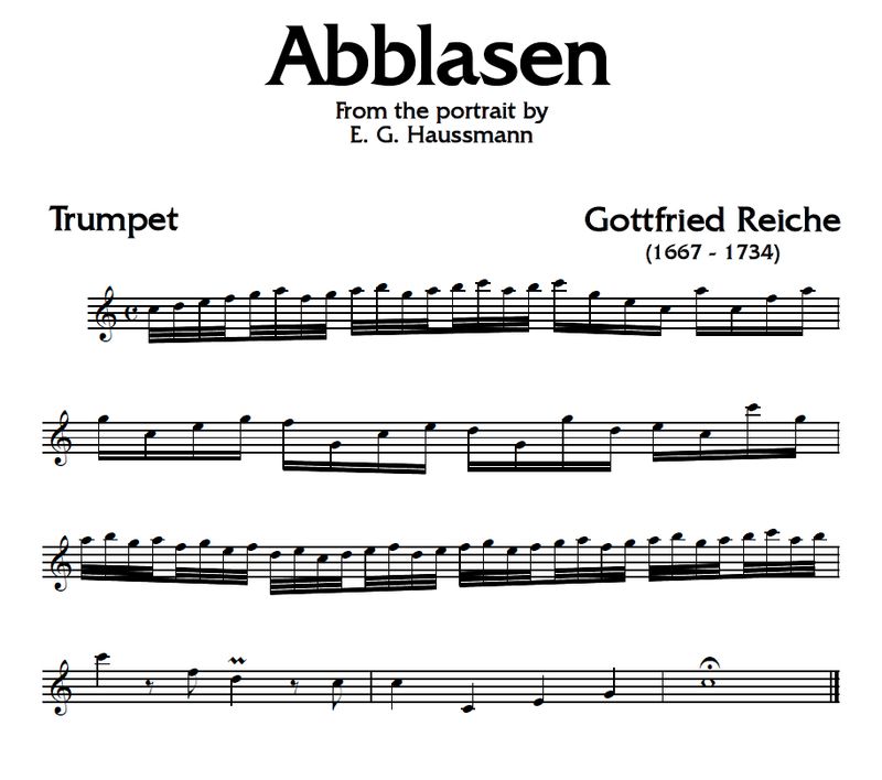 Abblasen Reiche Attributed to Bach