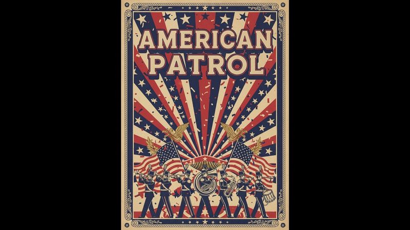 American Patrol for Brass Quintet with Optional Drums