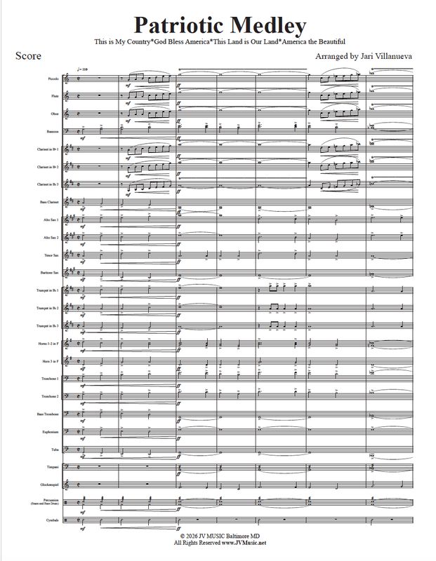 ​Patriotic Medley for Concert Band