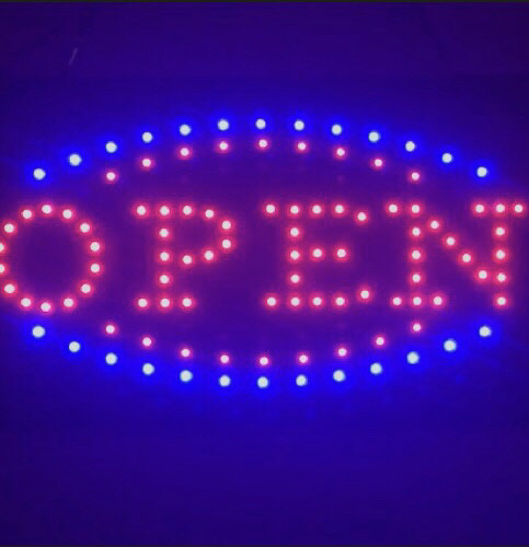 LED SIGN BOARD  OPEN-3layer