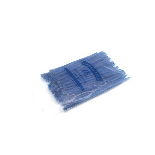 CABLE TIES  2.5x100mm Blue