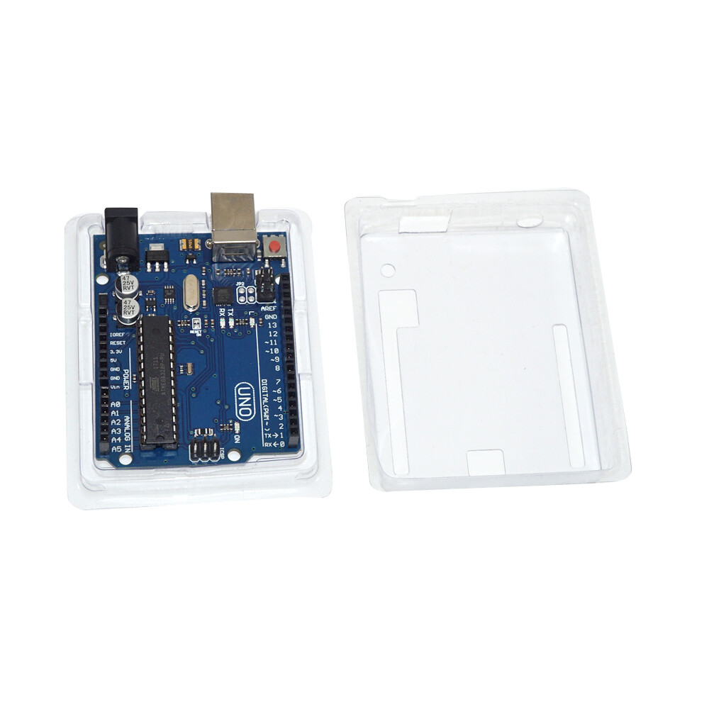 BL0013-1 PVC UNO R3 Case Transparent Plastic Cover Enclosure Box