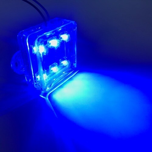 LED  Square​ Stable light 12V Blue