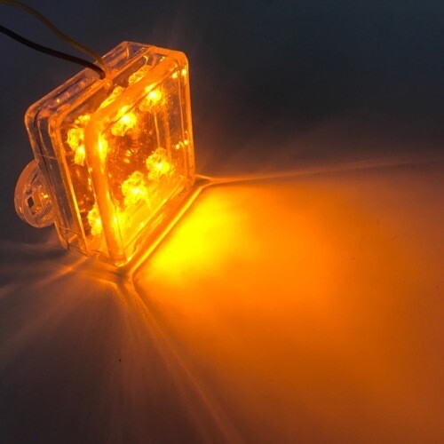 LED  Square​ Stable light 12V Yellow
