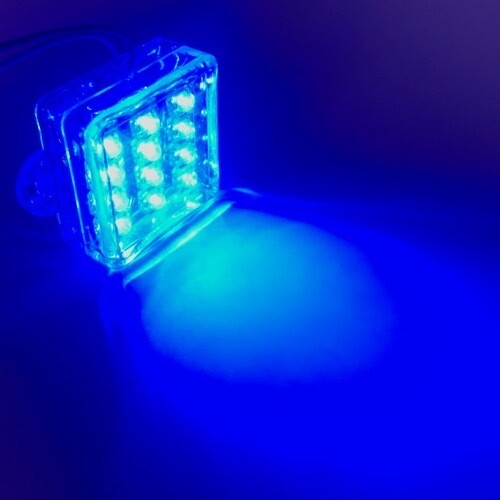 LED12  Square​ Stable light 12V Blue