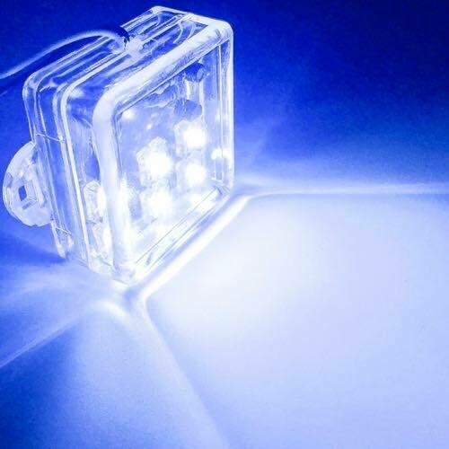 LED  Square​ Flashing light 12V White