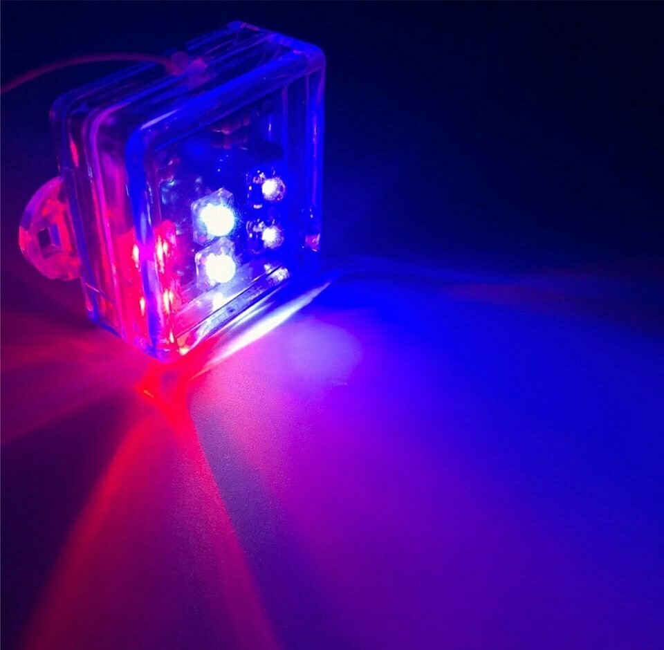 LED  Square​ Flashing light 12V Thai Flag
