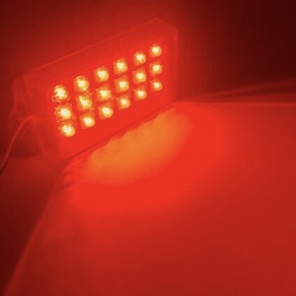 LED18   Stable light 12V Red