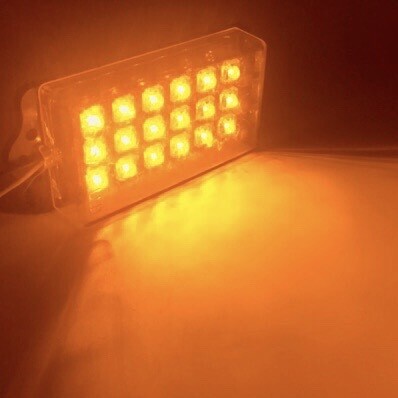 LED18   Stable light 12V Yellow