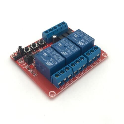 BL3036-5V Self-Locking Interlock 2-in-1 3 Channel Relay Module