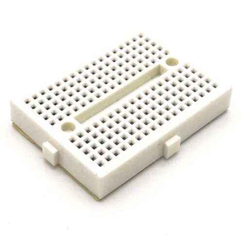 BL0004-White Color Breadboard 170 Tie-Points