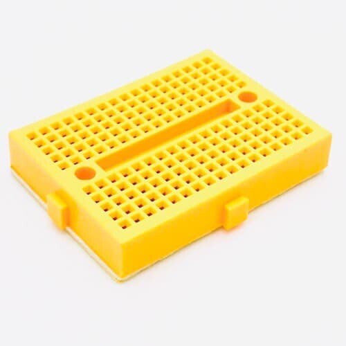 BL0004-Yellow Color Breadboard 170 Tie-Points