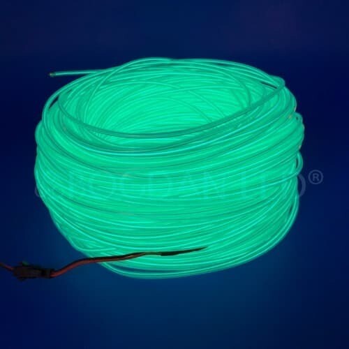 EL Wire 3mm Ice-Blue (T) 1m