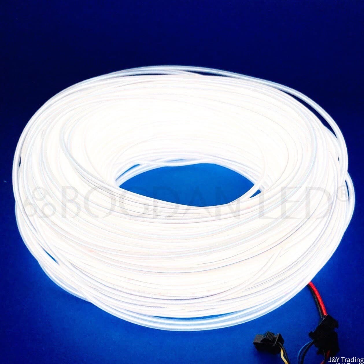 EL Wire 5mm White (W) 1m