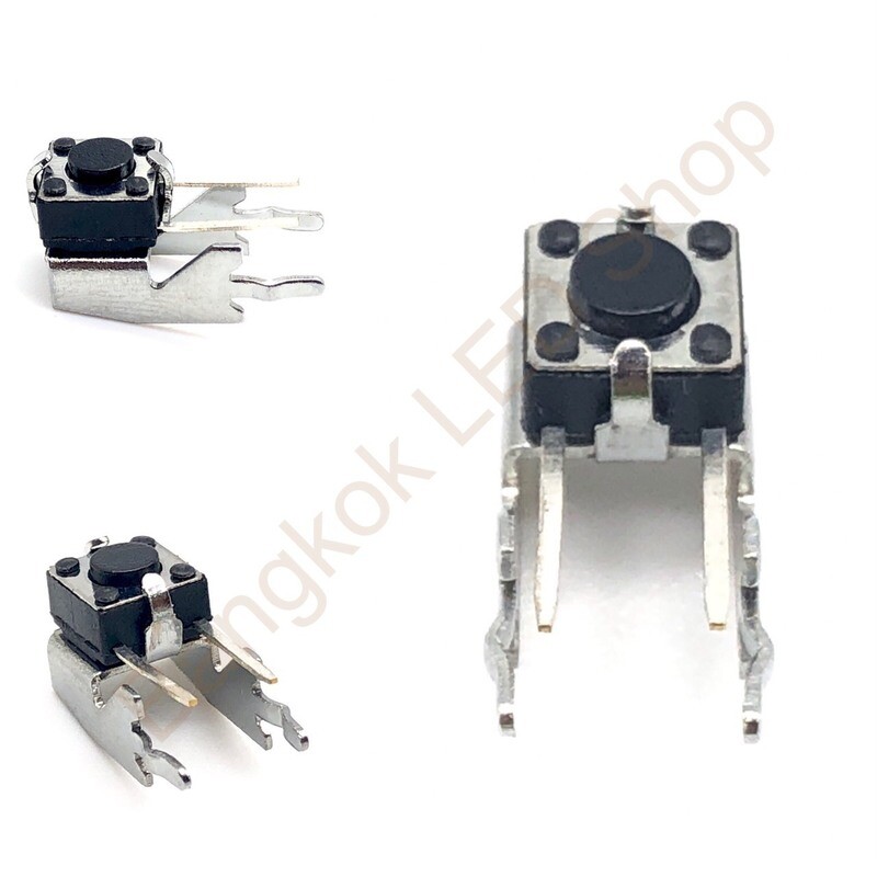 Tactile Switch 6x6mm 4 PIN หุ้มเหล็กขายาว (Click to view products)