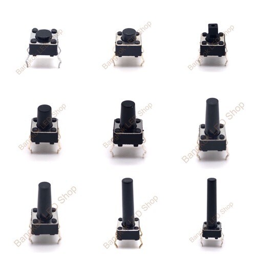 Tactile Switch 6x6mm 4 PIN (Click to view products)