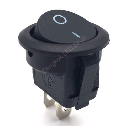 SW-DDK KCD1-2  2P  Half Round Black