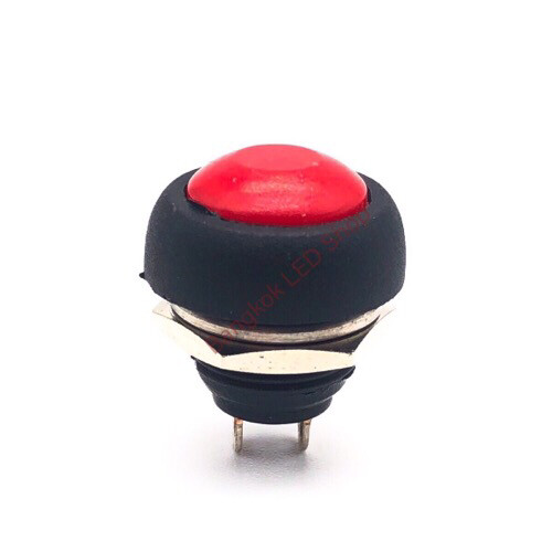 SW -DS333 12mm PUSH ON - RELEASE OFF 2P Black-Red