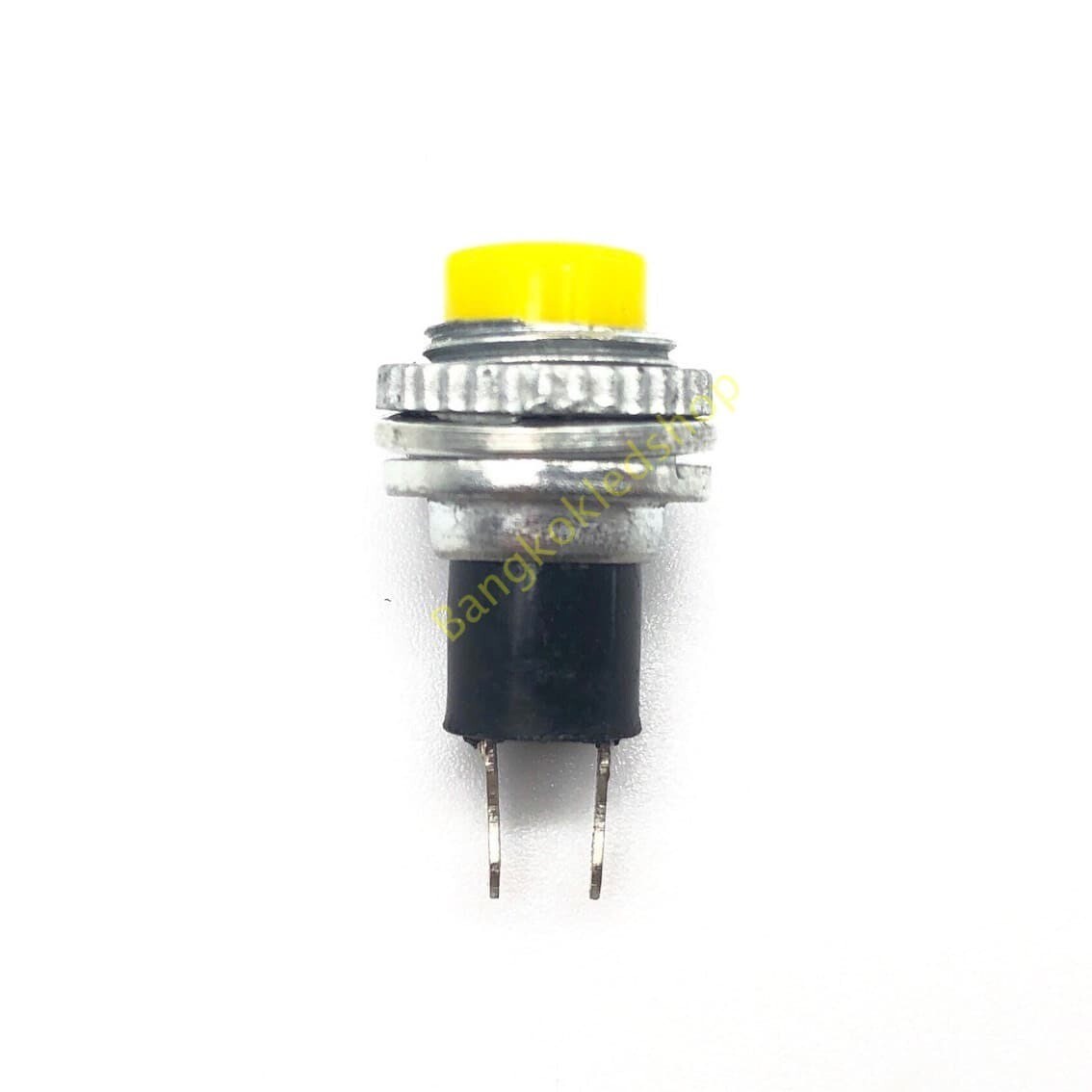 PUSH ON - RELEASE OFF Top screw 2P Yellow PUSH ON - RELEASE OFF Top screw 2P Yellow
