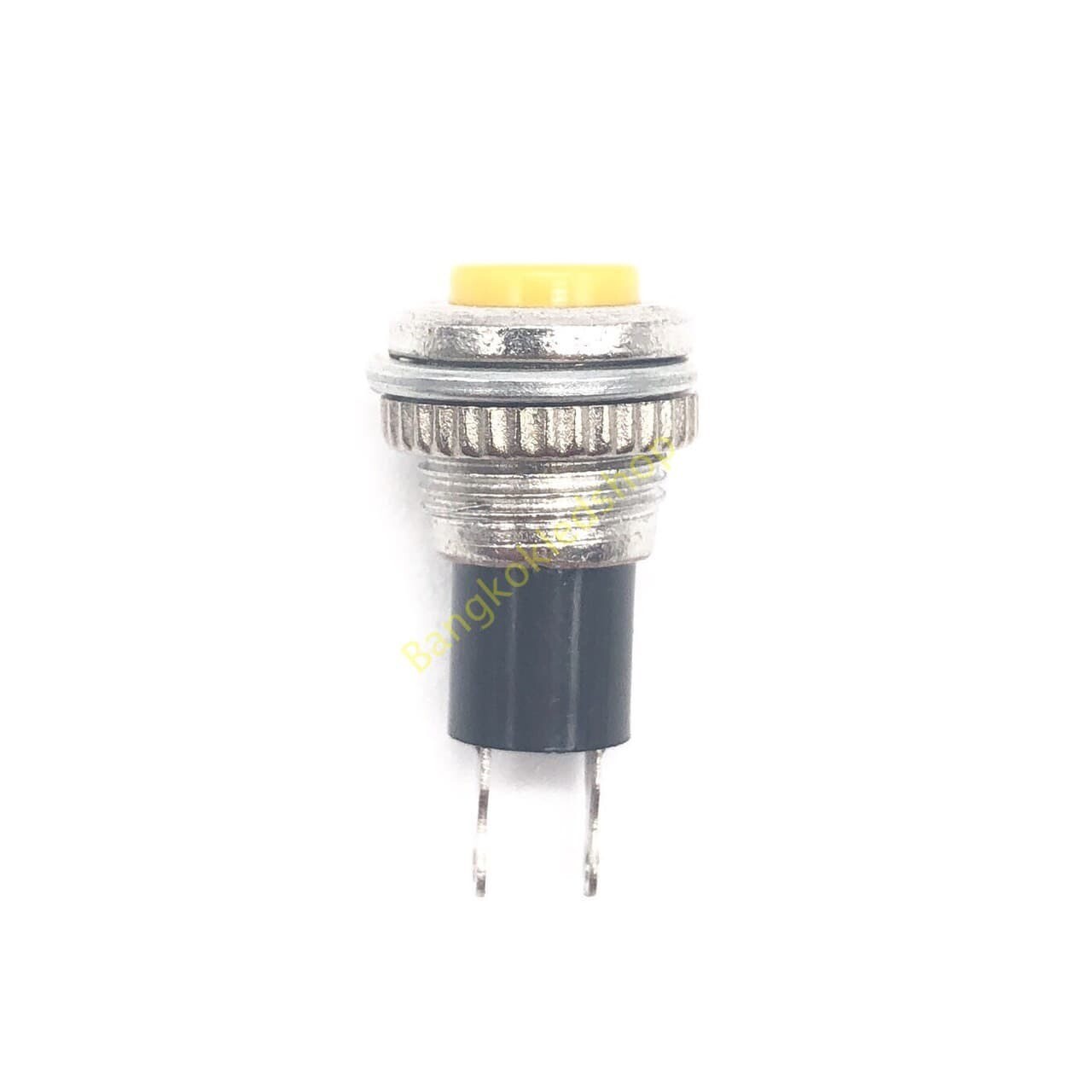 PUSH ON - RELEASE OFF Bottom screw 2P Yellow PUSH ON - RELEASE OFF Bottom screw 2P Yellow