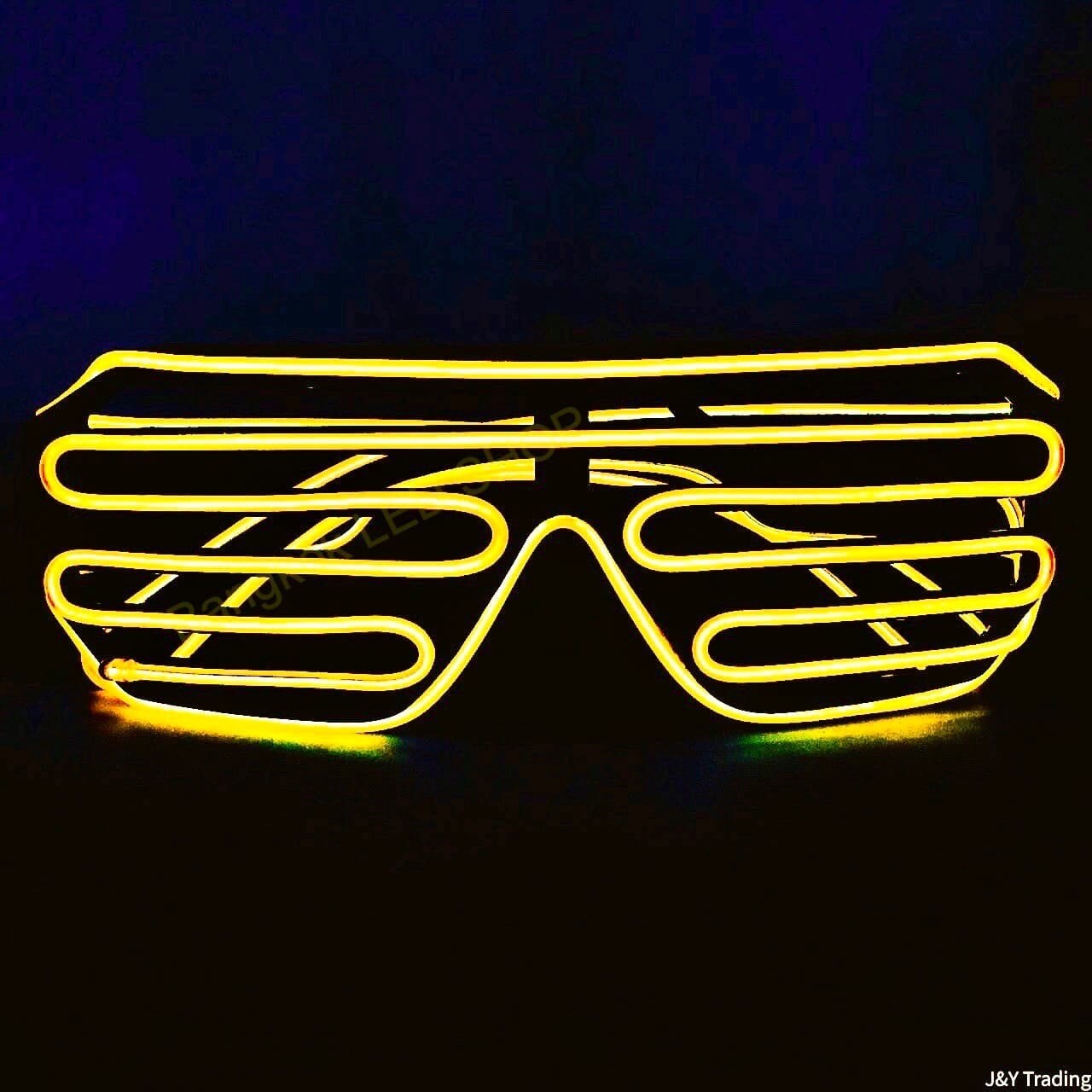 Wire Sunglasses YELLOW