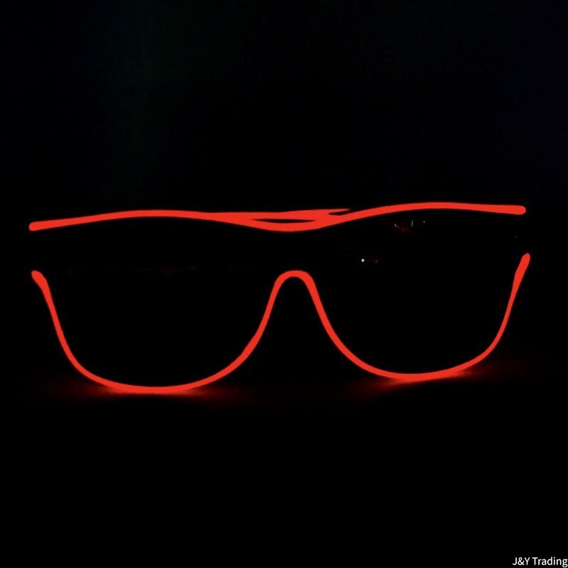 Neon-Wire Sunglasses Model A