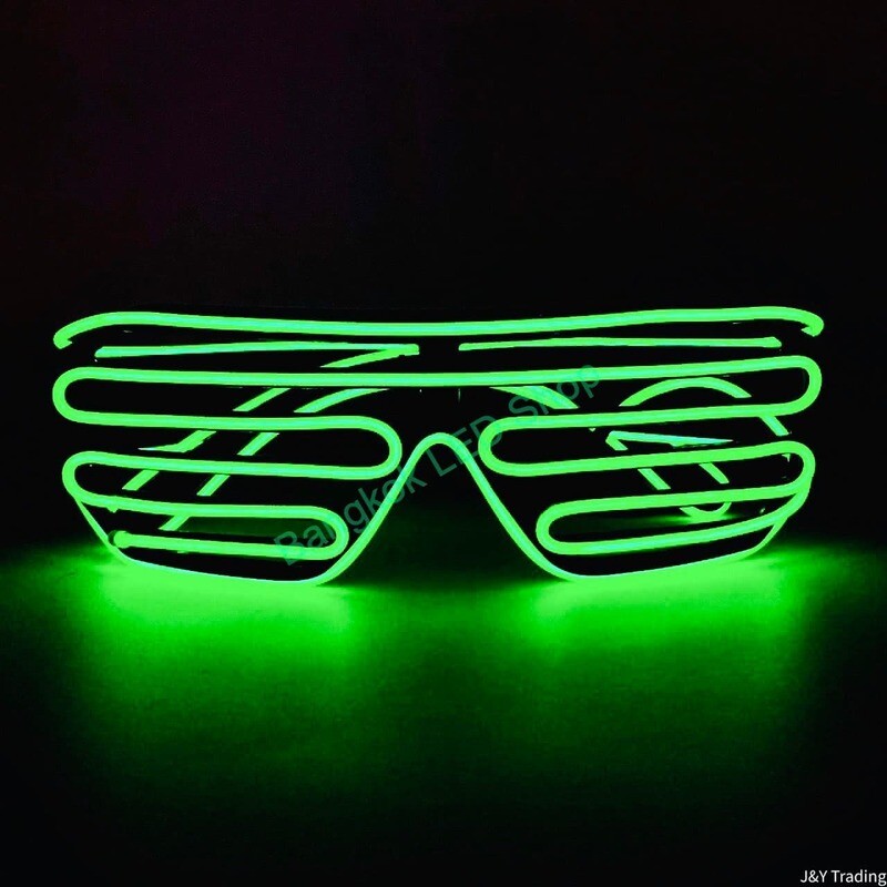 Neon-Wire Sunglasses Model B