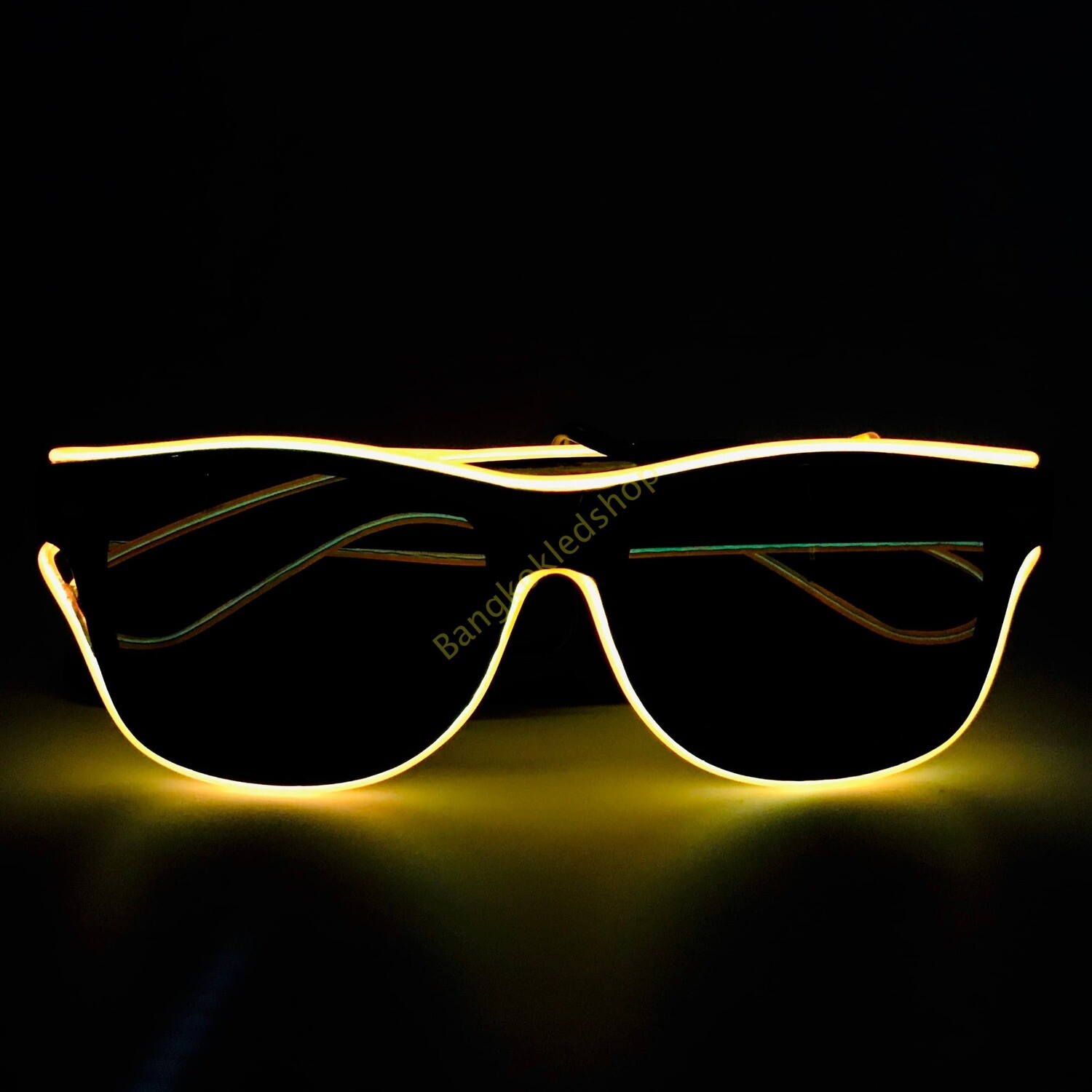 Wire Sunglasses YELLOW