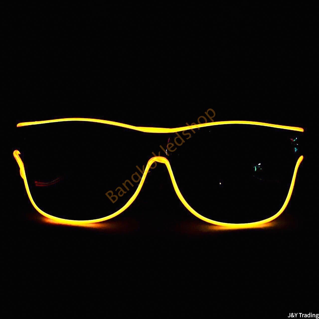 Wire Sunglasses ORANGE