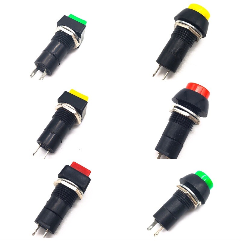 SWITCH PBS-12B กดติด-ปล่อยดับ 2P ON-OFF 250V AC (Click to view products)