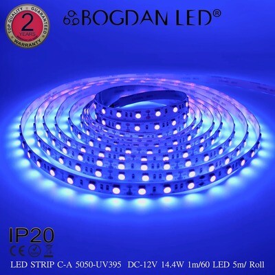 LED STRIP C-A5050-UV DC-12V IP20 BOGDAN LED