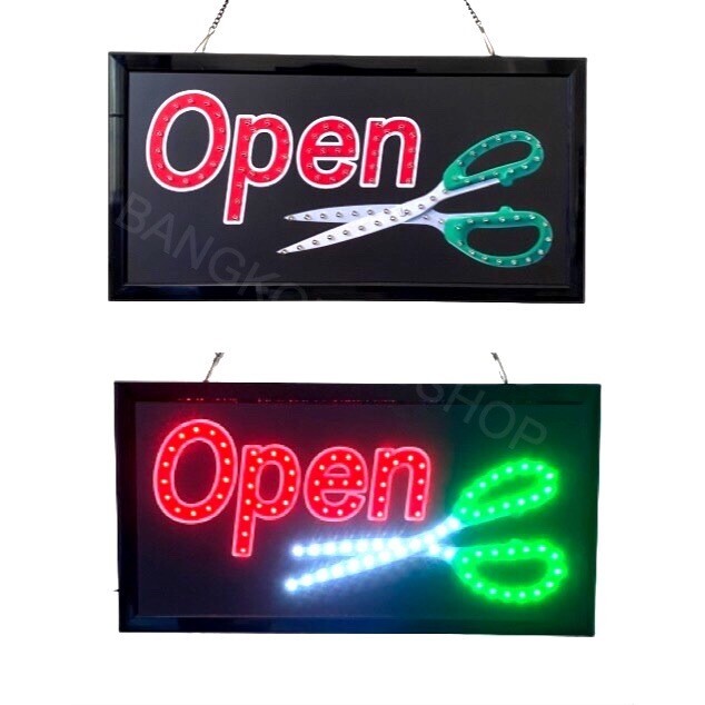 LED SIGN BOARD OPEN