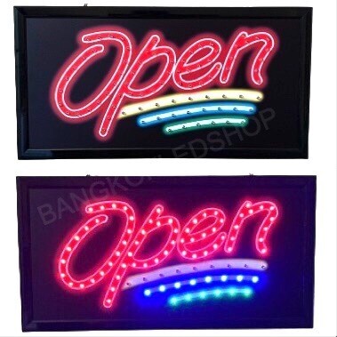 LED SIGN BOARD OPEN