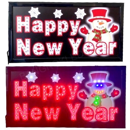 LED SIGN BOARD Happy New Year