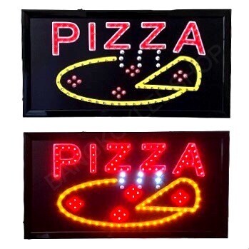 LED SIGN BOARD PIZZA