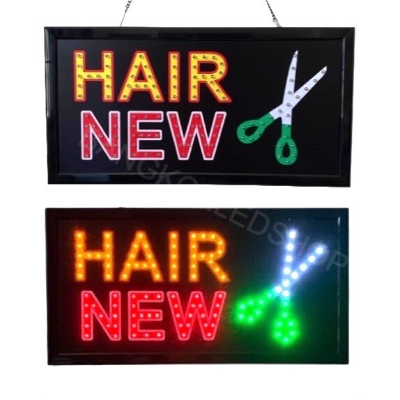 LED SIGN BOARD HAIR NEW