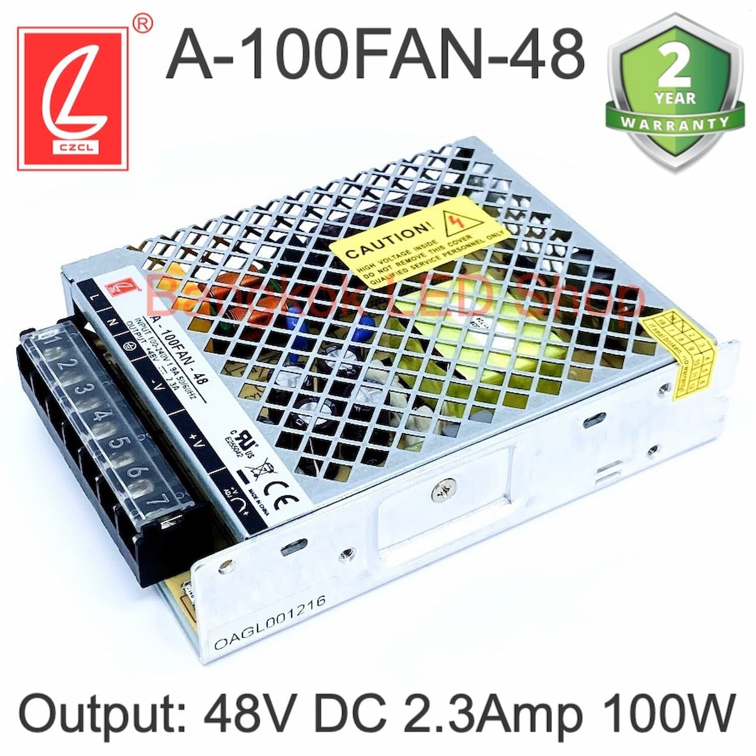 POWER SUPPLY A-100FAN-48
