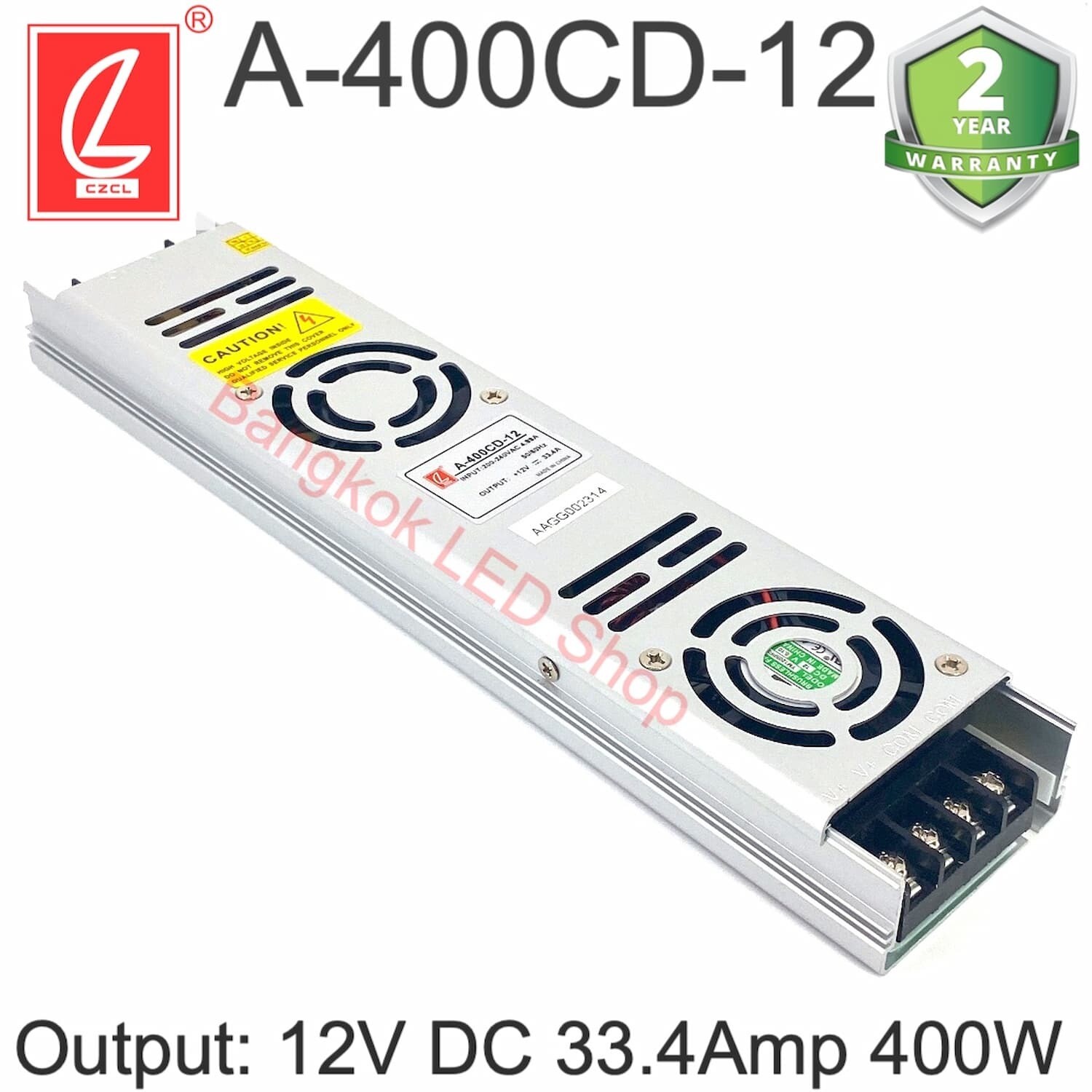 POWER SUPPLY A-400CD-12