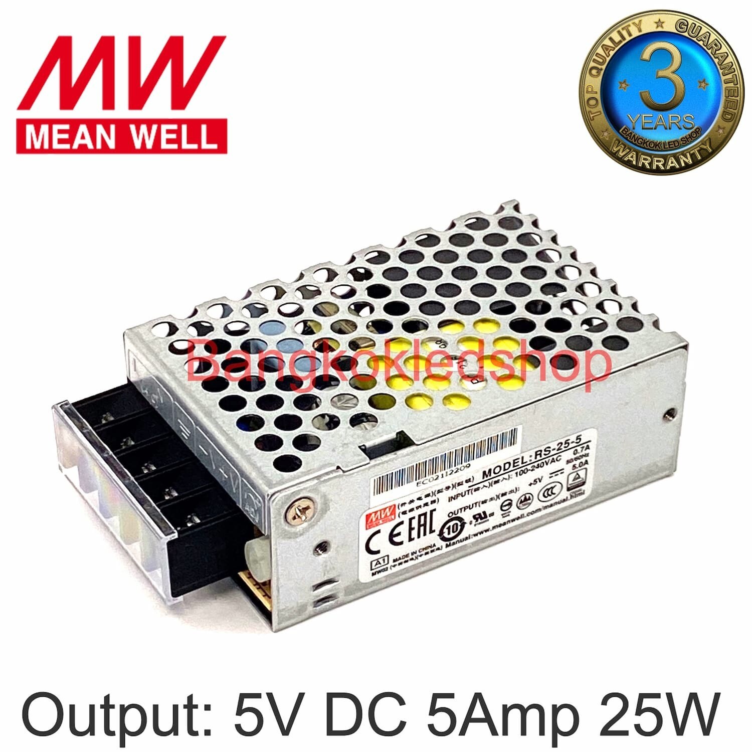 POWER SUPPLY RS-25-5
