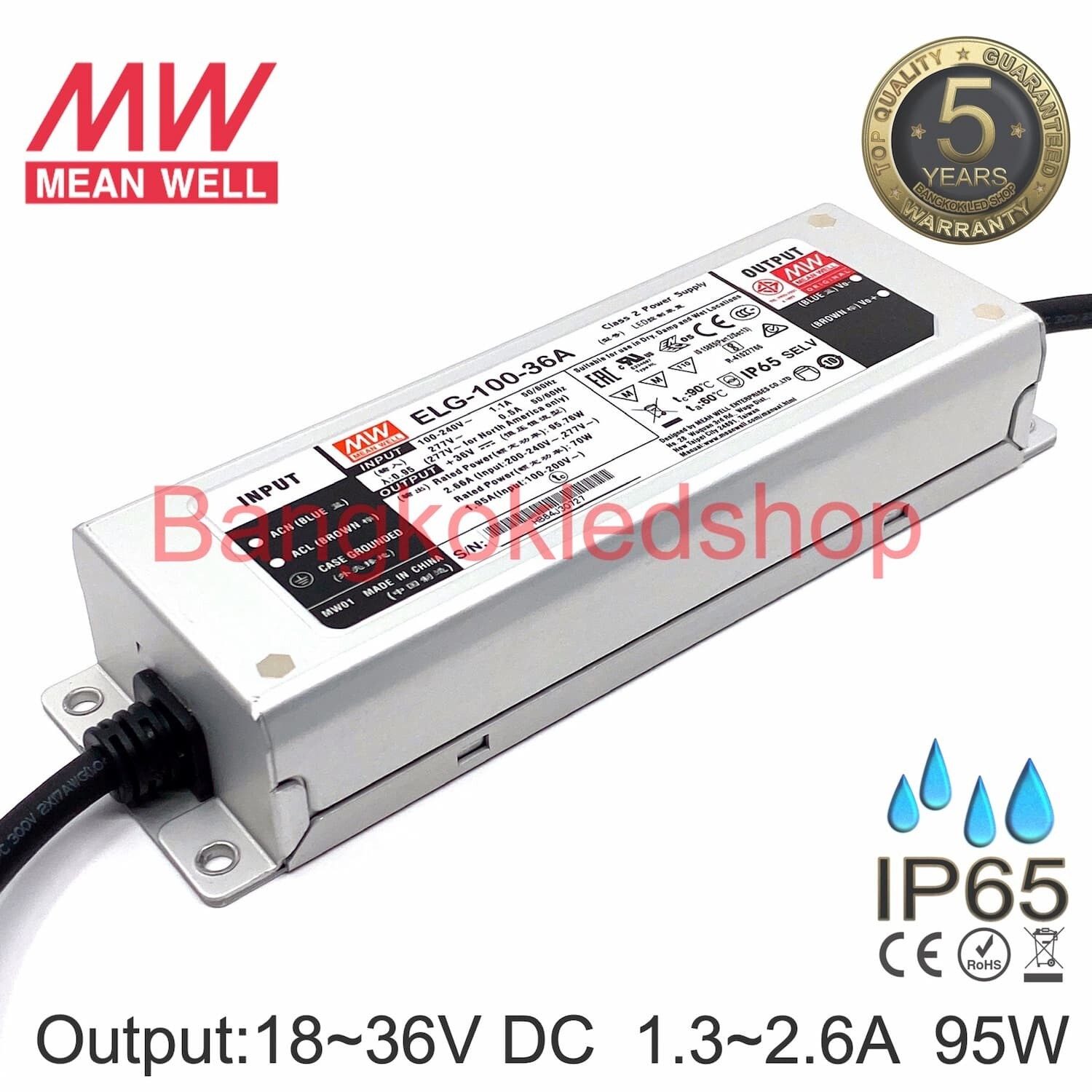 LED DRIVER ELG-100-36A