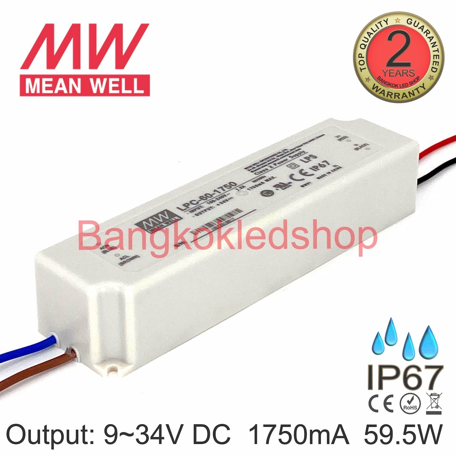 LED DRIVER LPC-60-1750
