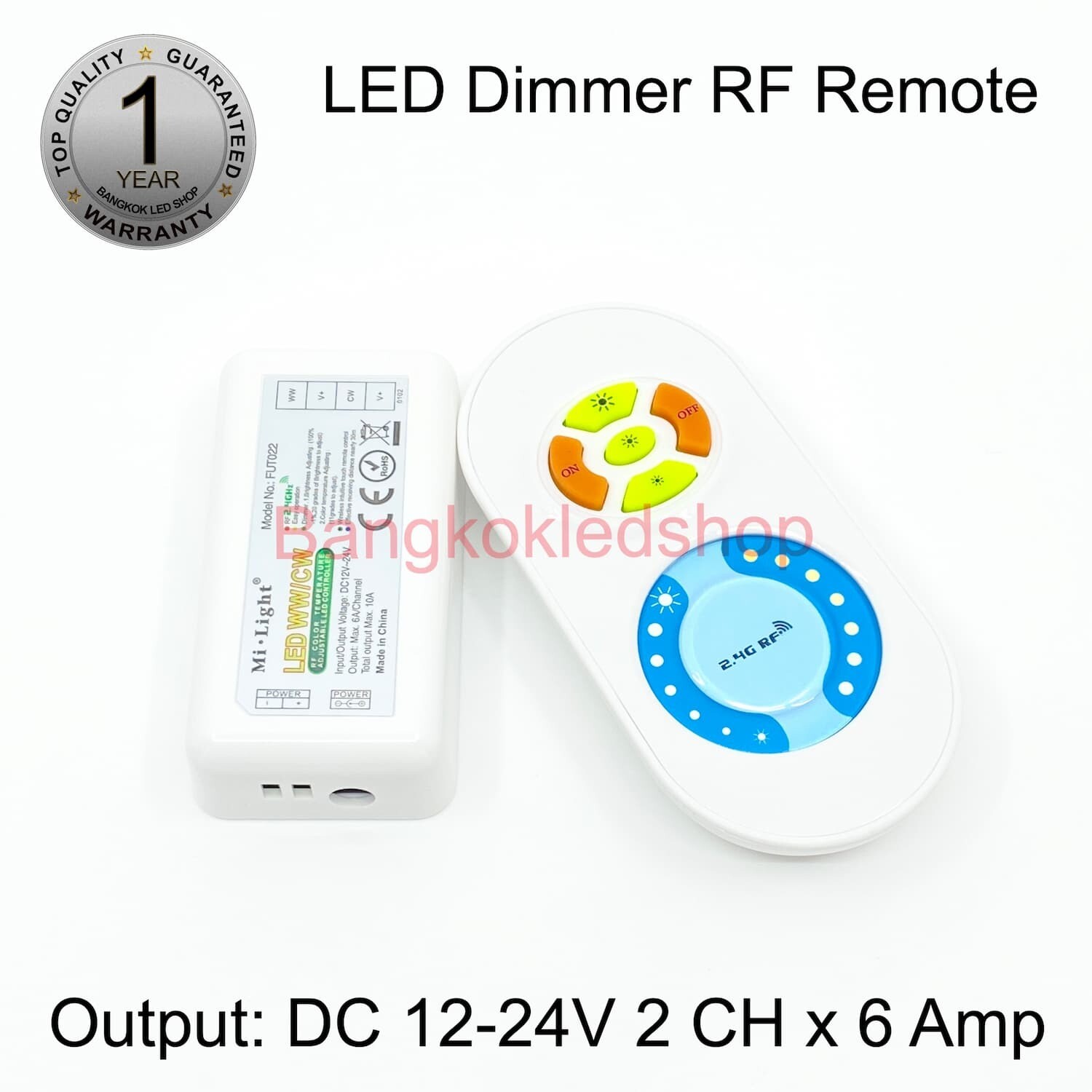 RF Color WW/CW led controller