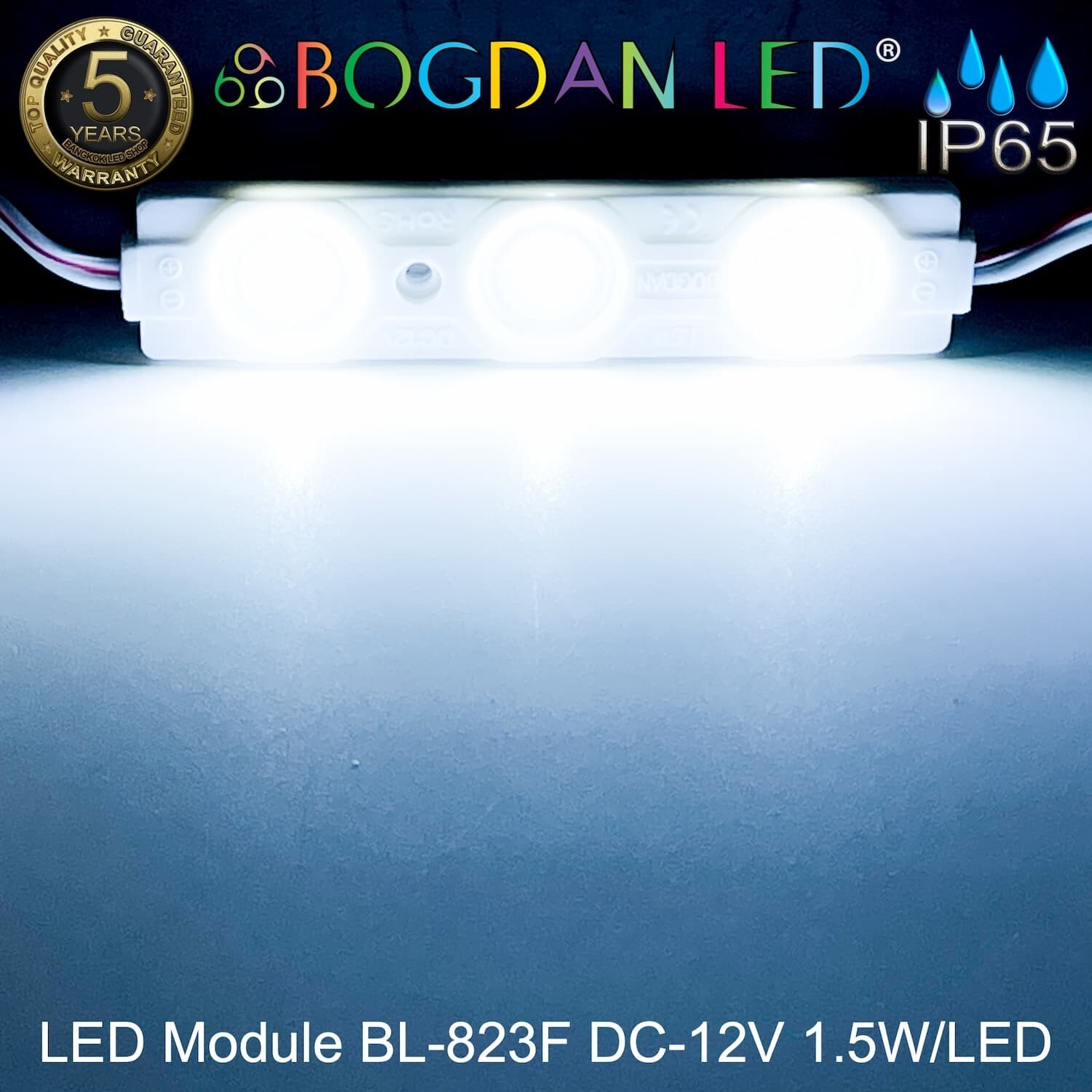 LED Module BL-823F-CW 12000-15000K 12V 1.5W LED Module BL-823F-CW 12000-15000K 12V 1.5W