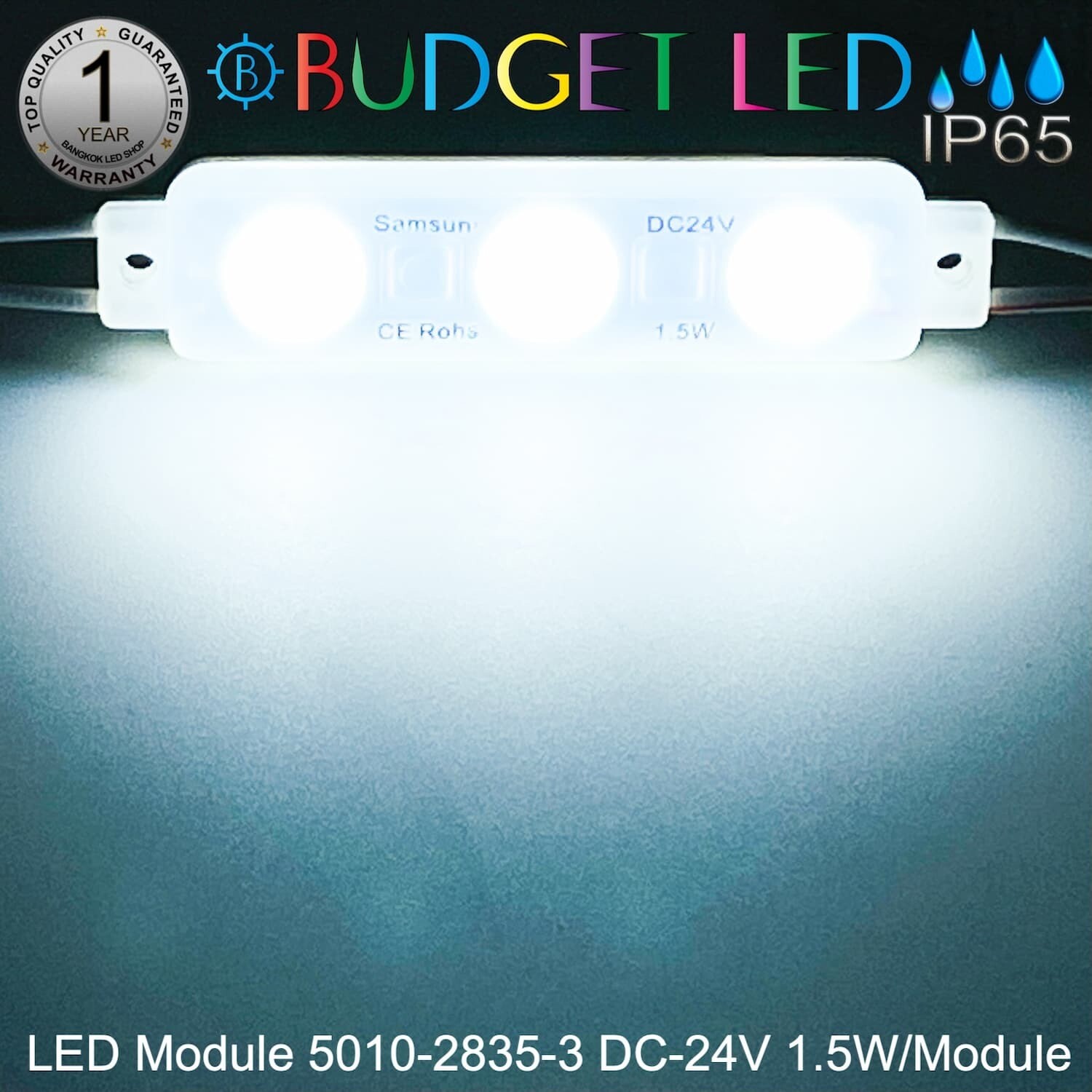 Led Module 5010-2835-W White 1.5W 24V