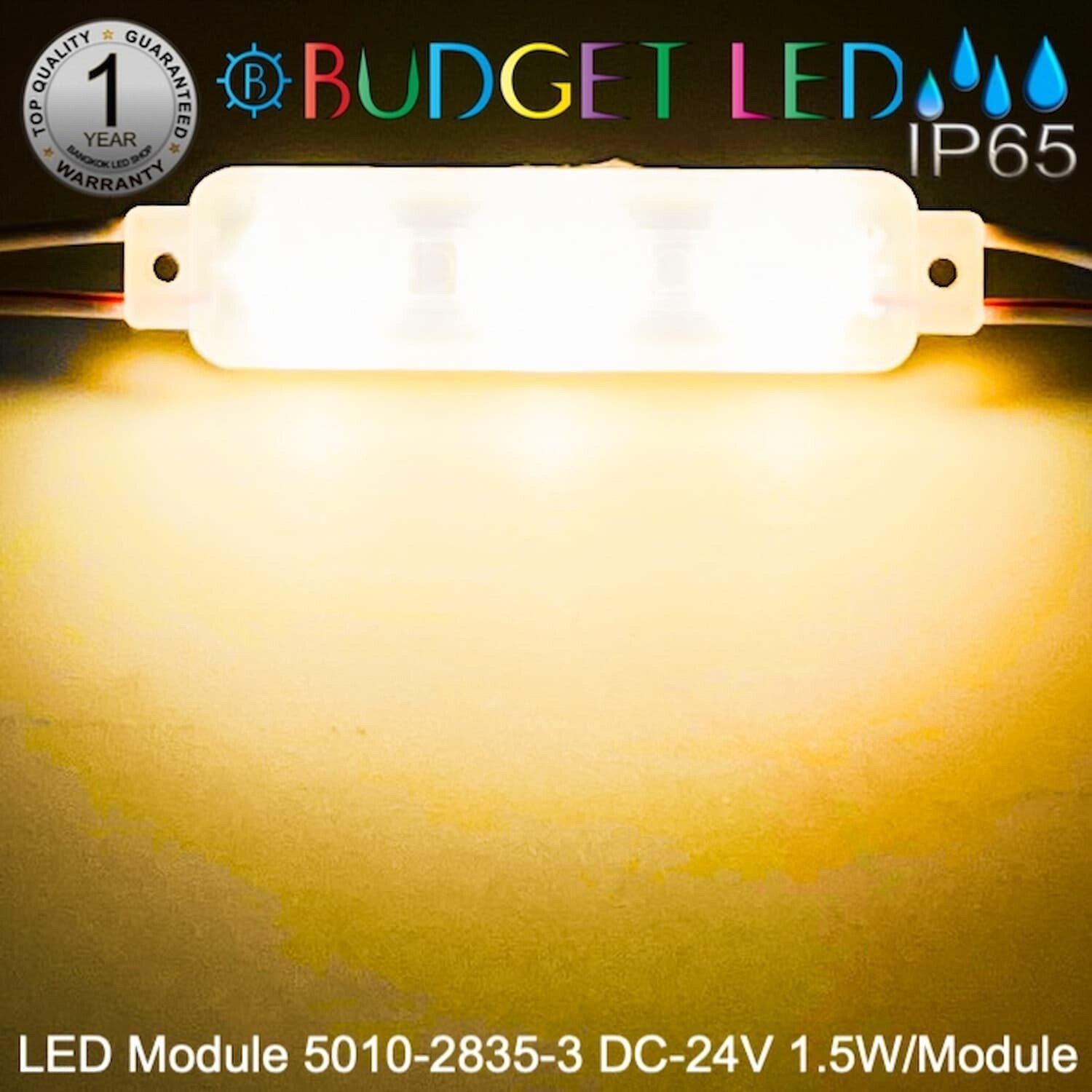 Led Module 5010-2835-WWT    Warm White 1.5W 24V