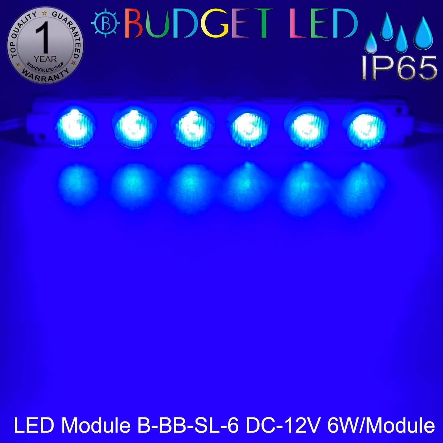 LED Module B-BB-SL-6-B  Blue DC12V 6W