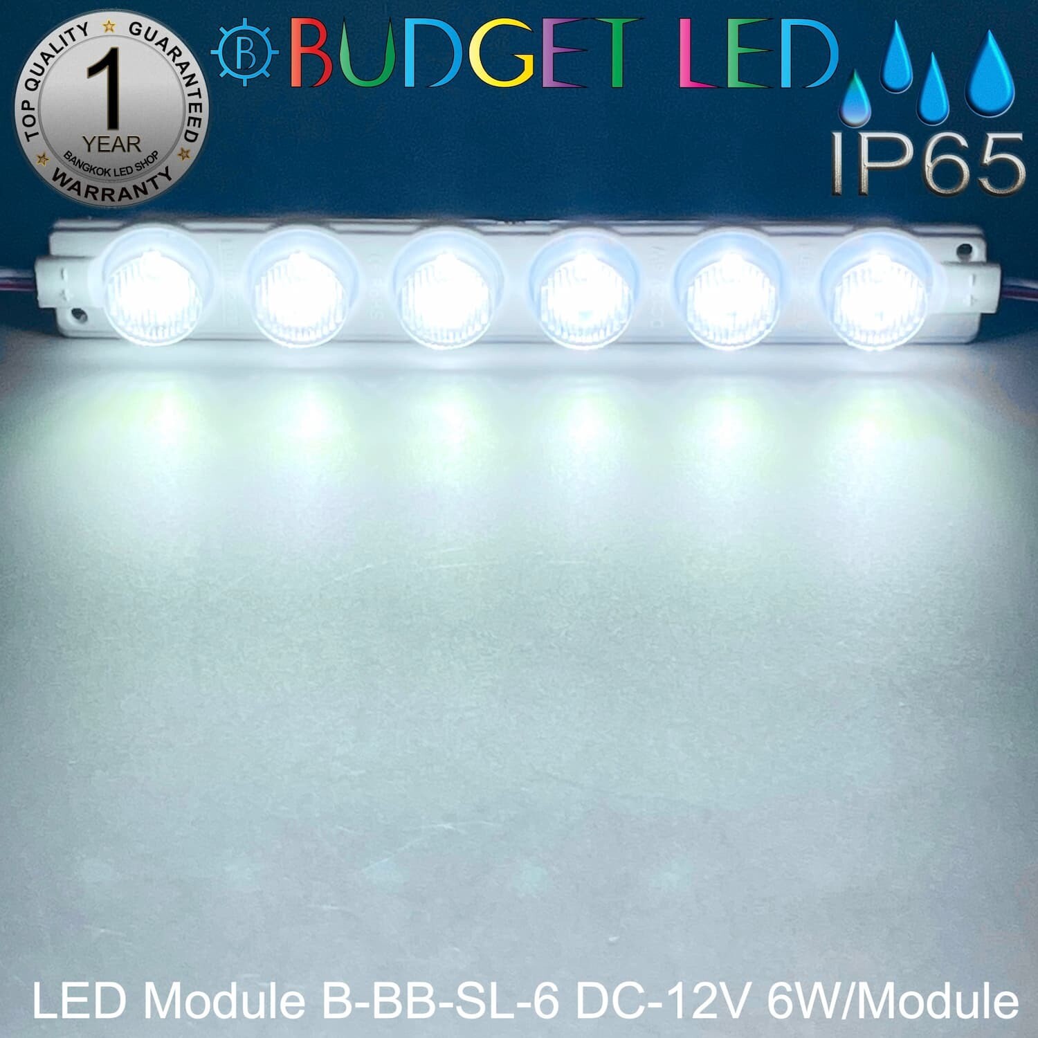 LED Module B-BB-SL-6-CWT Cold White15000K DC12V 6W