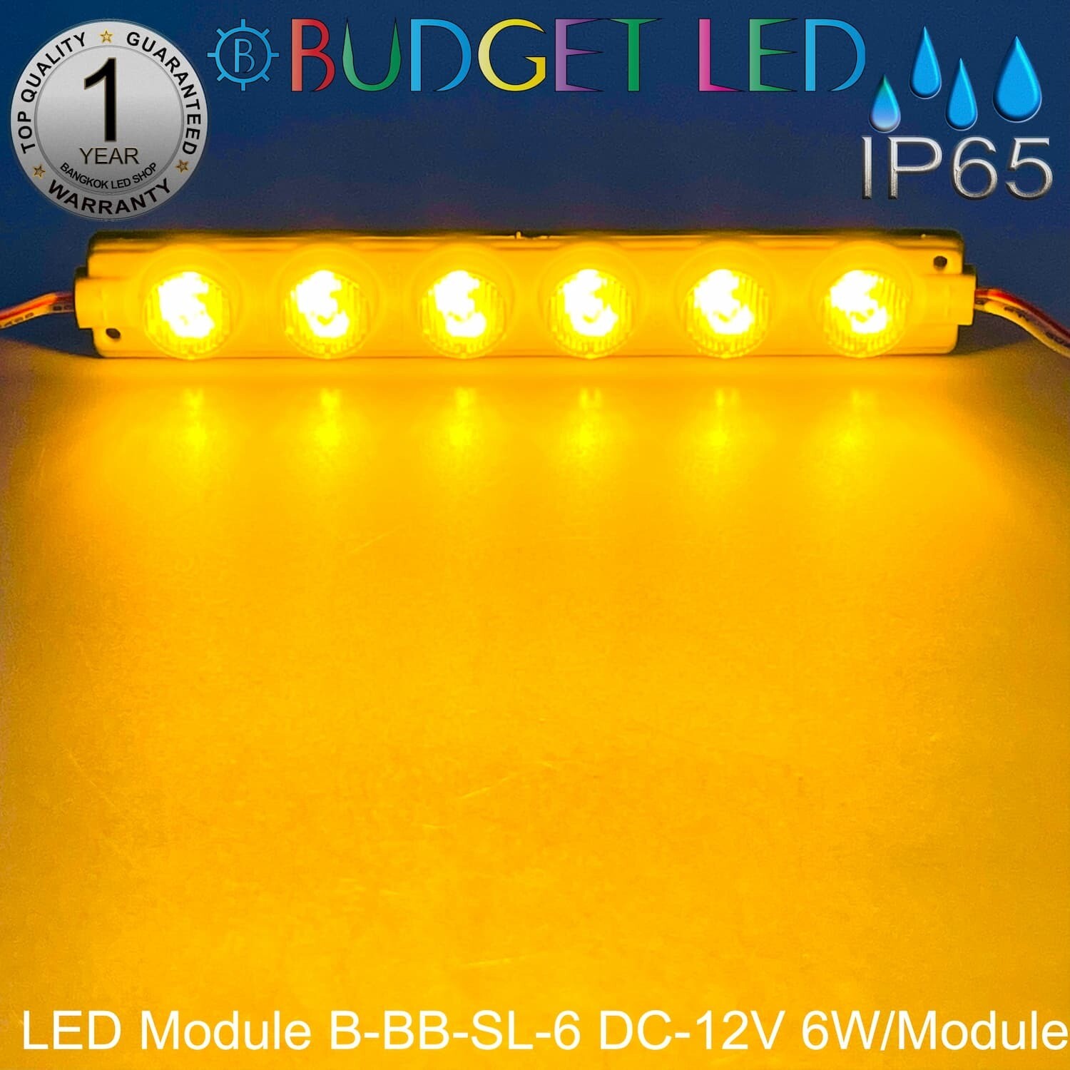 LED Module B-BB-SL-6-Y YellowDC12V 6W